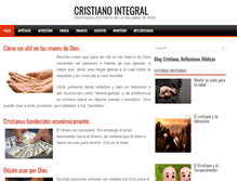 Tablet Screenshot of cristianointegral.com